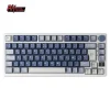 Teclado Gaming Royal Kludge RKM75 ISO-ES Hot-Swappable Switch Brown Wireless Ocean Blue