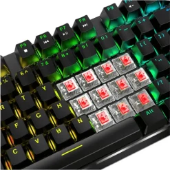 Teclado Hiditec GK400 Gaming ARGB Red Switch