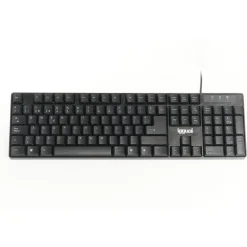 Teclado iggual CK Frameless 105T USB Negro