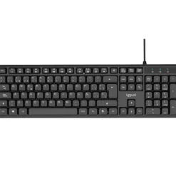 Teclado iggual CK-SILENT-105T USB Estándar Negro