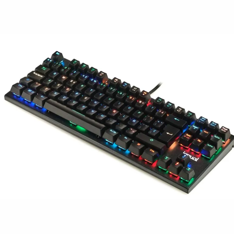 Teclado Iggual Onyx RGB TKL Negro