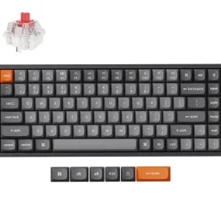 Teclado Keychron K2 Max ISO-ES RGB Max-Swappable Switch Red
