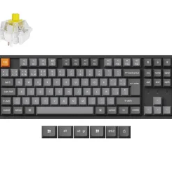 Teclado Keychron K8 Max ISO-ES RGB Hot-Swappable Switch Banana Backlight Aluminum