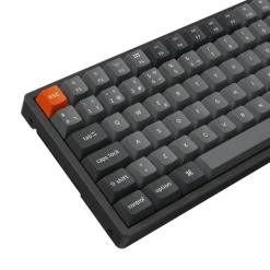 Teclado Keychron K2 Max Swappable RGB Backlight Aluminum Brown Switch Negro