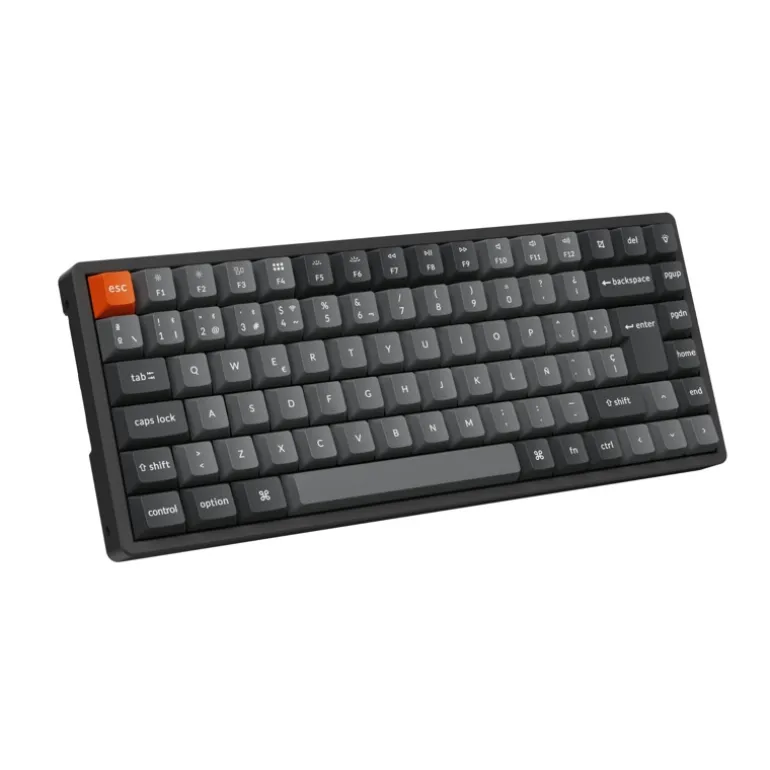 Teclado Keychron K2 Max Swappable RGB Backlight Aluminum Red Switch Negro