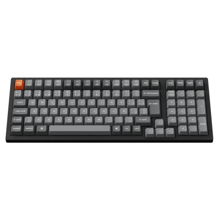 Teclado Keychron K4 Max Swappable Backlight Red Switch Negro