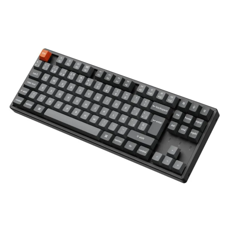 Teclado Keychron K8 Max Swappable Aluminum Brown Switch Negro