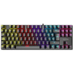 Teclado Krom Kasic TKL Gaming Red Switch RGB