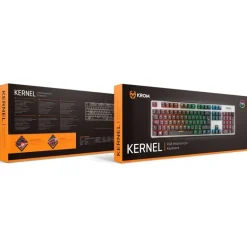 Teclado Krom KERNEL ISO-ES RGB Switch Red