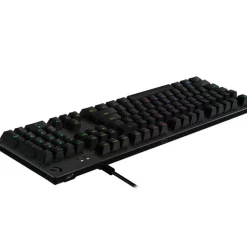Teclado Logitech G512 CARBON Gaming RGB Switch GX Brown Negro