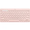 Teclado Logitech K380 Multidispositivo BT Rosa