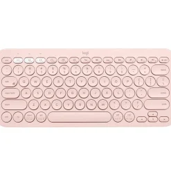 Teclado Logitech K380 Multidispositivo BT Rosa