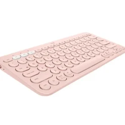 Teclado Logitech K380 Multidispositivo BT Rosa