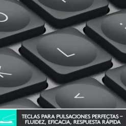 Teclado Logitech MX Keys Mini Wireless Bluetooth Grafito
