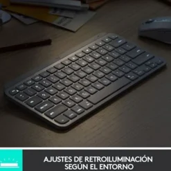Teclado Logitech MX Keys Mini Wireless Bluetooth Gris