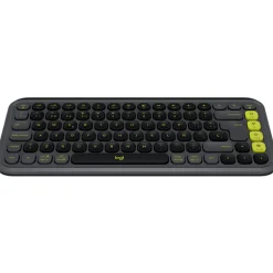 Teclado Logitech POP Icon Keys Inalambrico Grafito Verde