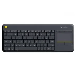 Teclado Logitech Wireless Touch Keyboard K400 Plus Negro