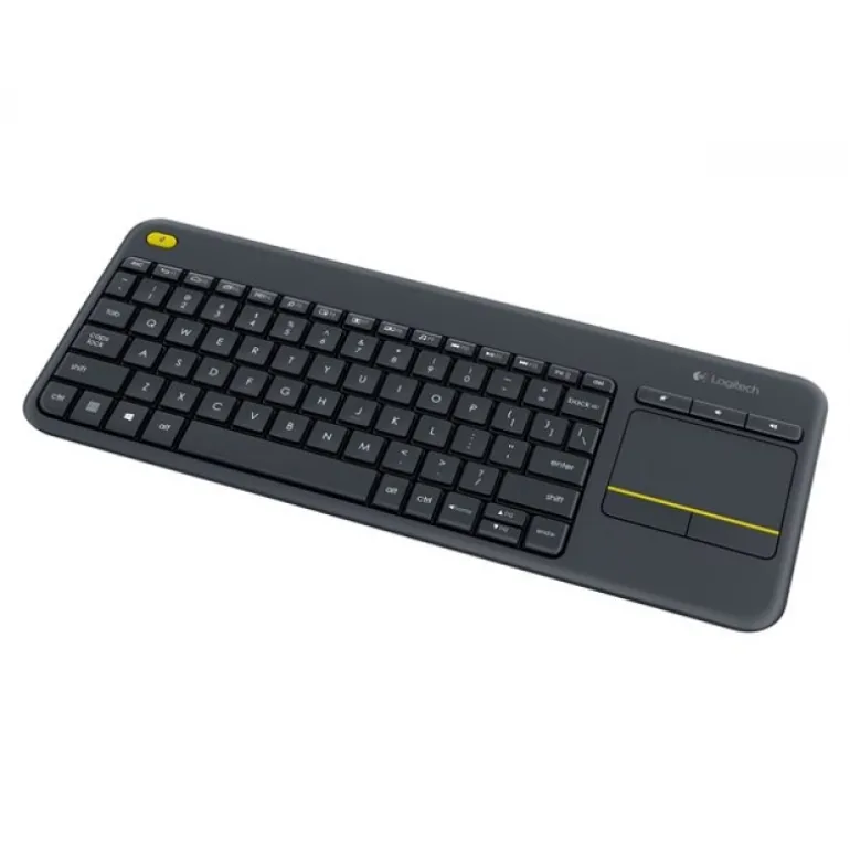 Teclado Logitech Wireless Touch Keyboard K400 Plus Negro