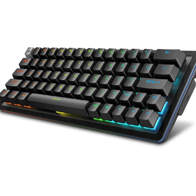 Teclado Mountain Everest 60 Gaming RGB Linear45 US Negro
