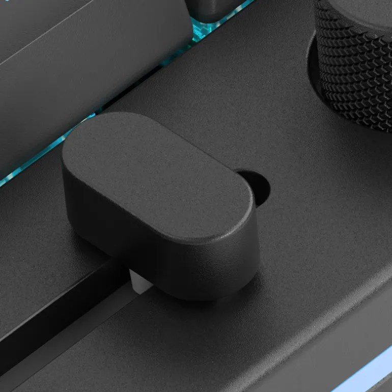 Teclado Numérico Glorious PC Master Race GMMK Wireless Numpad Fox Switches Negro