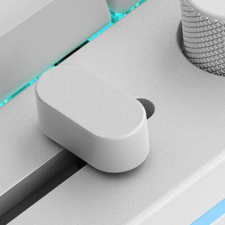 Teclado Numérico Glorious PC Master Race GMMK Wireless Numpad Fox Switches Gris