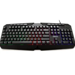 Teclado ONAJI Yubi Gaming RGB USB Negro