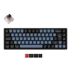 Teclado para Mac y Windows Keychron K6 Pro ISO-ES RGB Hot-Swappable Switch K Pro Mechanical Brown Wireless