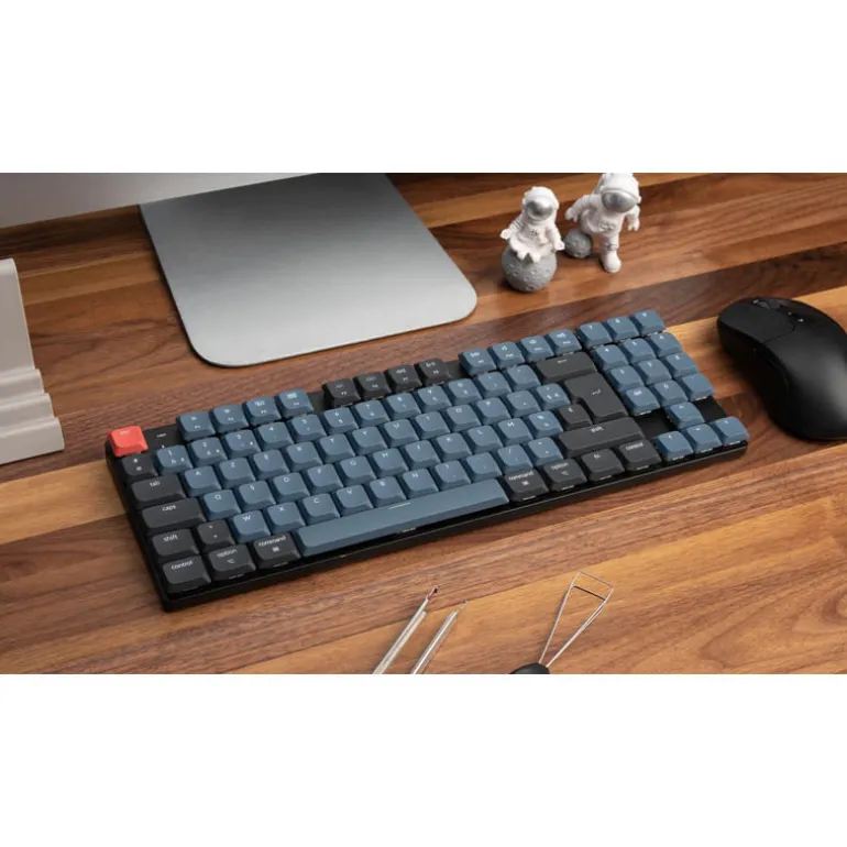 Teclado para Mac y Windows Keychron K13 Pro ISO-ES RGB Hot-Swappable Switch Low Profile Mechanical Brown Wireless