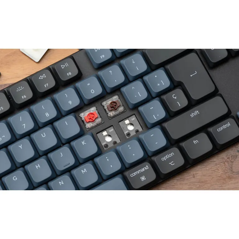Teclado para Mac y Windows Keychron K13 Pro ISO-ES RGB Hot-Swappable Switch Low Profile Mechanical Brown Wireless