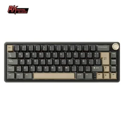 Teclado para Mac y Windows Royal Kludge RKR65 ISO-ES Hot-Swappable Switch Chartreuse Phantom