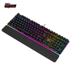 Teclado para Mac y Windows Royal Kludge RK918 ISO-ES RGB Switch Brown Negro