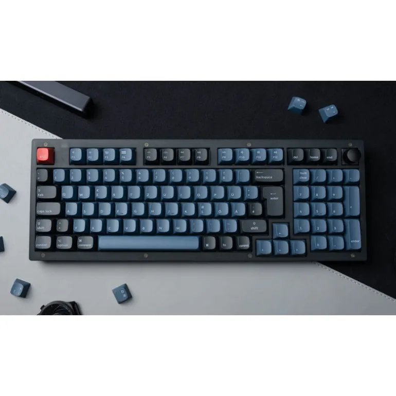 Teclado para Mac y Windows Keychron V5 ISO-ES RGB Hot-Swappable Switch K Pro Mechanical Brown