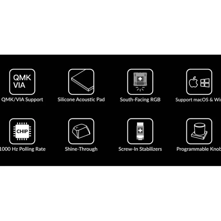 Teclado para Mac y Windows Keychron V5 ISO-ES RGB Hot-Swappable Switch K Pro Mechanical Brown