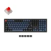 Teclado para Mac y Windows Keychron V6 ISO-ES RGB Hot-Swappable Switch  K Pro Red