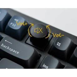 Teclado para Mac y Windows Keychron Q3 Knob ISO-ES RGB Switch Gateron Pro Red