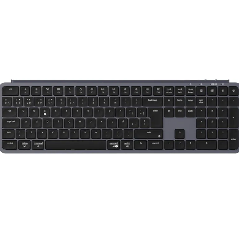 Teclado para Mac y Windows Keychron B6 Pro ISO-ES Space Gray