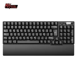 Teclado para Mac y Windows Royal Kludge RK96 ISO-ES Hot-Swappable Switch Brown Wireless Negro