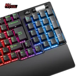 Teclado para Mac y Windows Royal Kludge RK96 ISO-ES Hot-Swappable Switch Brown Wireless Negro