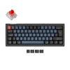 Teclado para Mac y Windows Keychron V4 ISO-ES RGB Hot-Swappable Switch K Pro Red