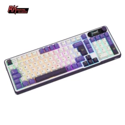 Teclado para Mac y Windows Royal Kludge RKS98 ISO-ES Hot-Swappable Switch Brown Wireless Blackberry