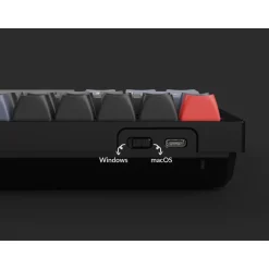 Teclado para Mac y Windows Keychron Q7 ISO-ES RGB Hot-Swappable Switch Gateron G Pro Red
