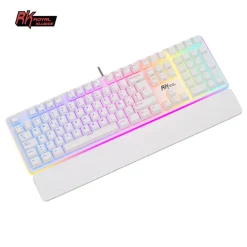 Teclado para Mac y Windows Royal Kludge RK918 ISO-ES RGB Switch Red White
