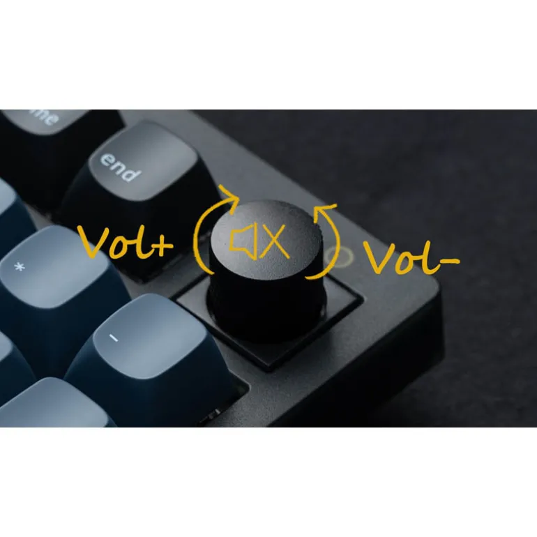 Teclado para Mac y Windows Keychron V5 ISO-ES RGB Hot-Swappable Switch K Pro Mechanical Red