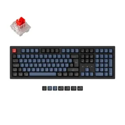 Teclado para Mac y Windows Keychron K10 Pro ISO-ES RGB Hot-Swappable Switch K Pro Mechanical Red Wireless