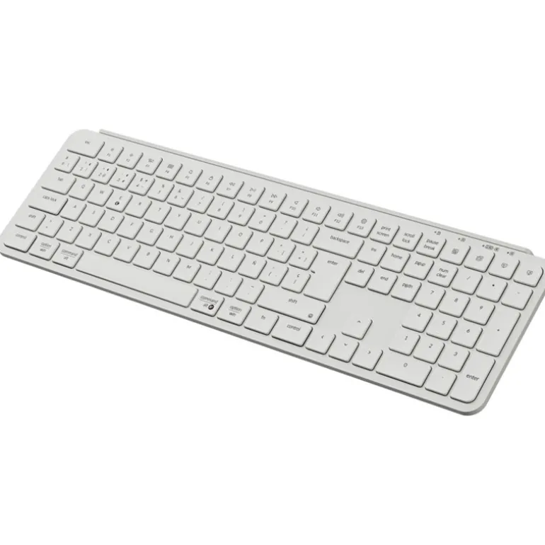 Teclado para Mac y Windows Keychron B6 Pro ISO-ES Ivory White