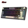 Teclado para Mac y Windows Royal Kludge R75 ISO-ES RGB Hot-Swappable Switch Brown Phantom