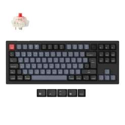 Teclado para Mac y Windows Keychron V3 Max Knob ISO-ES RGB Hot-Swappable Switch Red
