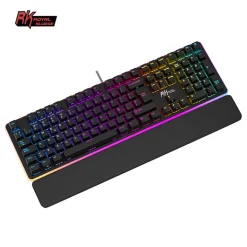 Teclado para Mac y Windows Royal Kludge RK918 ISO-ES RGB Switch Red Negro