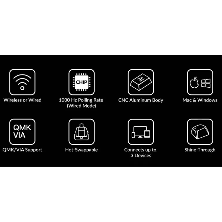 Teclado para Mac y Windows Keychron Q5 Pro ISO-ES RGB Hot-Swappable Switch K Pro Mechanical Red Wireless