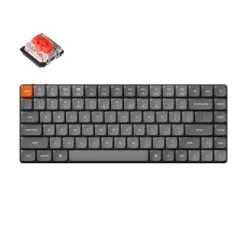 Teclado para Mac y Windows Keychron K3 Max Slim ISO-ES Hot-Swappable Switch Low Profile Optical Red Wireless